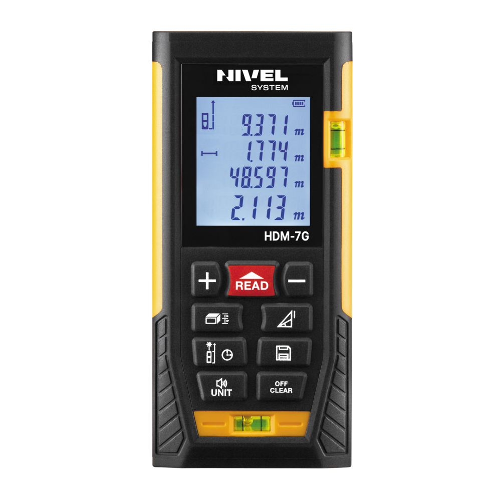 Rangefinder with a green beam Nivel System HDM-7G | Great Price | Online Store - Norwit.pl