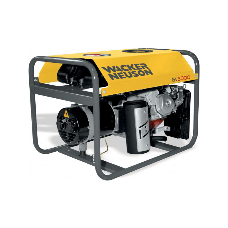 Wacker Neuson GV 5000A single-phase generator set | Great Price | Online Store - Norwit.pl