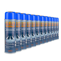 360° reflective marking paint, blue 12 pcs.