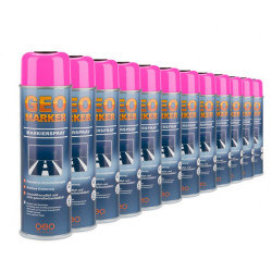 360° reflective marking paint, pink 12 pcs.