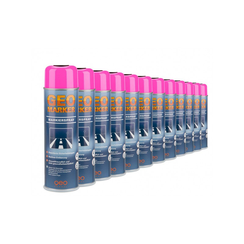 360° reflective marking paint, pink 12 pcs. | Great Price | Online Store - Norwit.pl 360° reflective marking paint, pink 12 pcs. | Great Price | Online Store - Norwit.pl