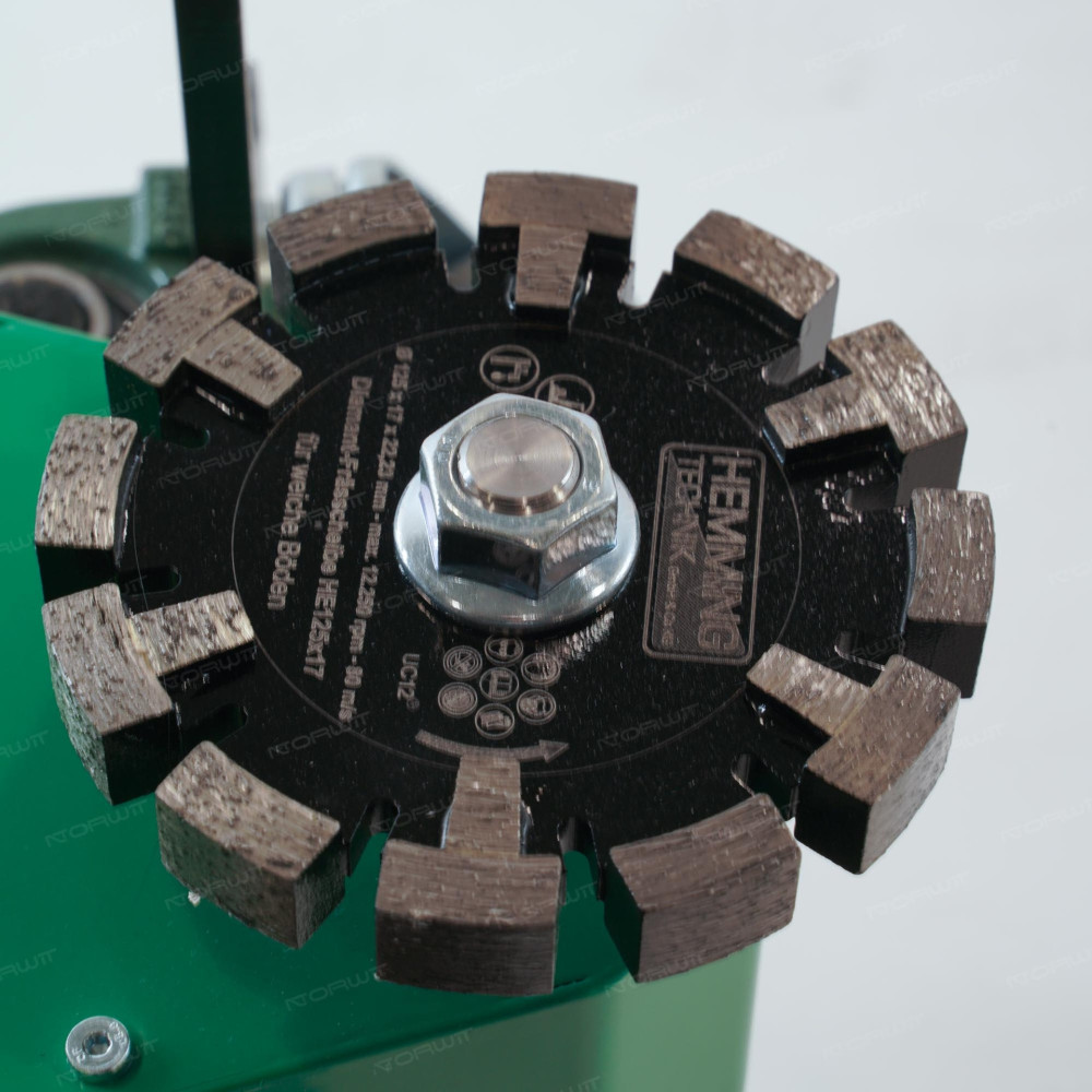 Groove milling machine for underfloor heating Hemming HE-120 Manual 230V with Milling Machine | Great Price | Online Store - Norwit.pl