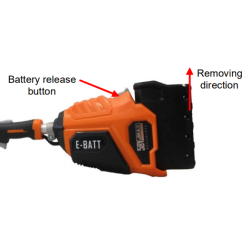 58V 4Ah Enar VIB-BAR E-BATT Bateria