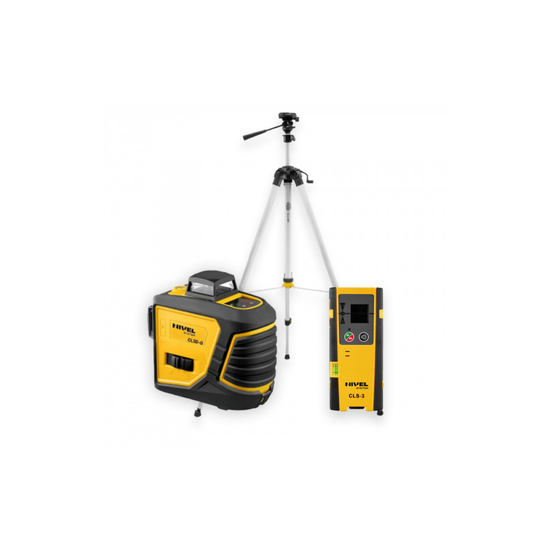 Laser budowlany Nivel System CL3D-G - ZESTAW   statyw SJJ-M1 EX   czujnik CLS-3 | Dobra Cena | Sklep Online - Norwit.pl