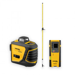 Laser budowlany Nivel System CL3D-G - ZESTAW   tyczka rozporowa LP-33   czujnik CLS-3 | Dobra Cena | Sklep Online - Norwit.pl