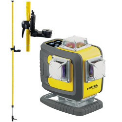 Laser budowlany Nivel System CL4D-B - ZESTAW tyczka rozporowa LP-36 | Dobra Cena | Sklep Online - Norwit.pl