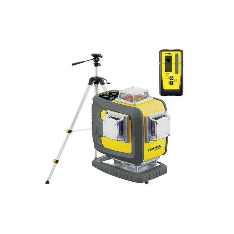Laser budowlany Nivel System CL4D-G - ZESTAW statyw SJJ-M1 EX czujnik RD800 | Dobra Cena | Sklep Online - Norwit.pl