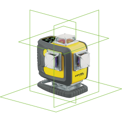 Construction laser Nivel System CL4D-G - KIT tripod SJJ-M1 EX sensor CLS-4 + staff LS-24 | Great Price | Online Store - Norwit.pl