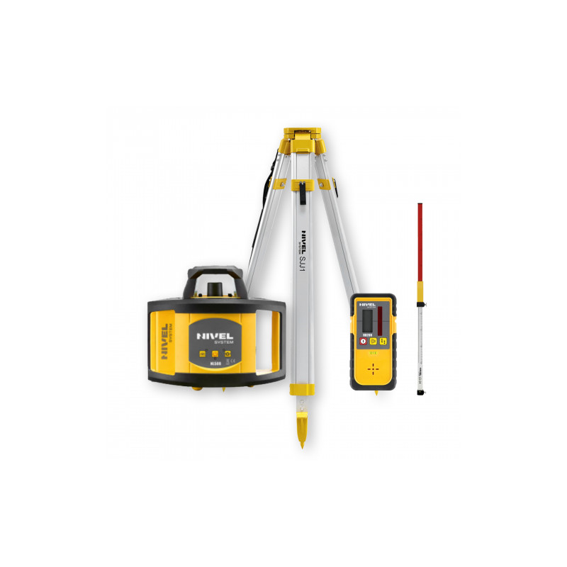 Laser leveler Nivel System NL500 - KIT Staff LS-24 tripod SJJ1 | Great Price | Online Store - Norwit.pl