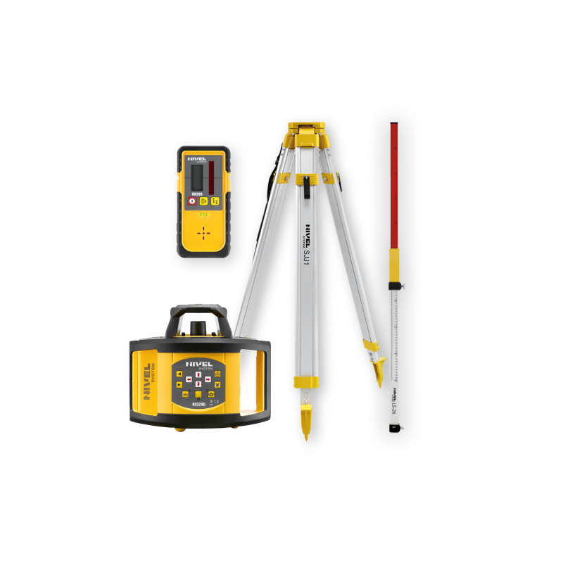 Laser leveler Nivel System NL520G - KIT Staff LS-24 tripod SJJ1 | Great Price | Online Store - Norwit.pl