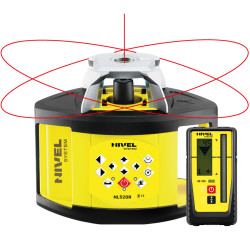 Nivel System NL520R DIGITAL red rotary self-leveling laser leveler | Great Price | Online Store - Norwit.pl