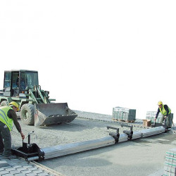 Telescopic ground profiling staff for machine work TAK-750 Probst