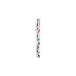 Telescopic leveling staff 4 m universal TN 14