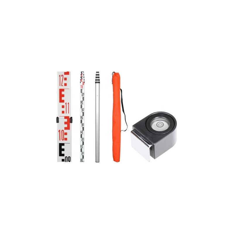 Telescopic leveling staff 5 m universal TN 15 - set E02 | Great Price | Online Store - Norwit.pl Telescopic leveling staff 5 m universal TN 15 - set E02 | Great Price | Online Store - Norwit.pl