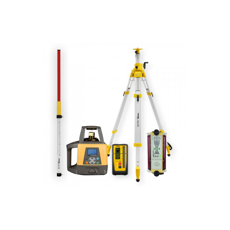 Niwelator laserowy Topcon RL-200 2S DIGITAL - ZESTAW   łata LS-24   statyw SJJ32   czujnik LS-B110 | Dobra Cena | Sklep Online - Norwit.pl