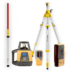 Niwelator laserowy Topcon RL-200 2S - ZESTAW łata LS-24 statyw SJJ32 czujnik LS-B10