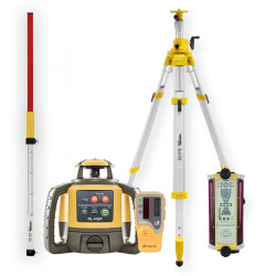 Topcon RL-H5A laser leveler - KIT Staff LS-24 tripod SJJ32 Sensor LS-B110
