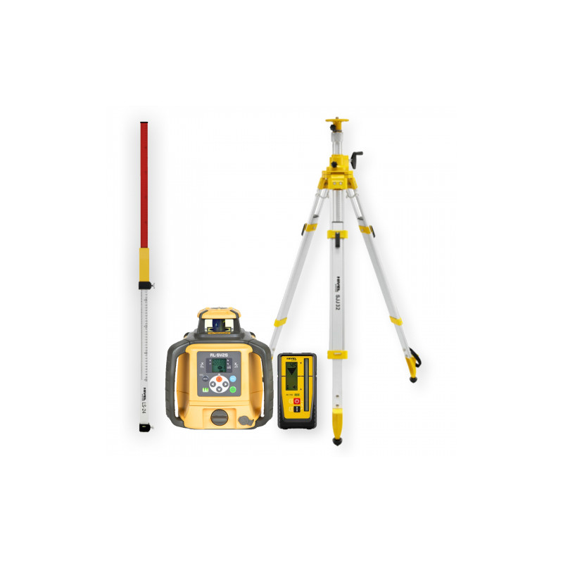 Topcon RL-SV2S DIGITAL laser leveler - KIT Staff LS-24 tripod SJJ32 | Great Price | Online Store - Norwit.pl