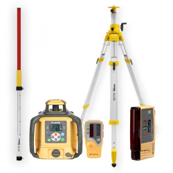 Topcon RL-SV2S laser leveler - KIT LS-24 staff SJJ32 tripod LS-B10 sensor