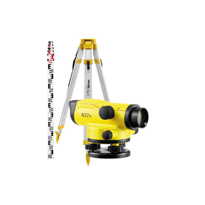 Nivel System N32x optical level set SJJ1 tripod TS50 pole | Great Price | Online Store - Norwit.pl