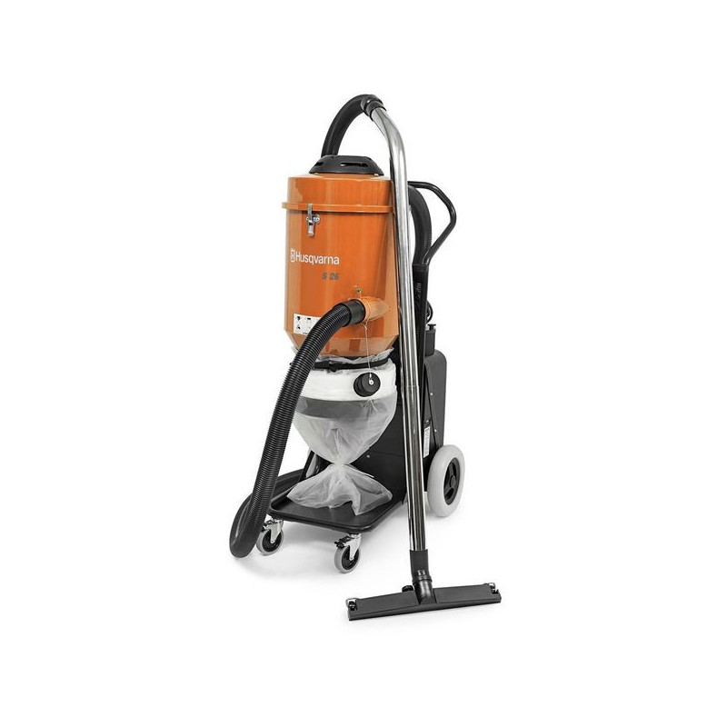 Industrial dust and abrasion vacuum cleaner HUSQVARNA S 26 | Great Price | Online Store - Norwit.pl