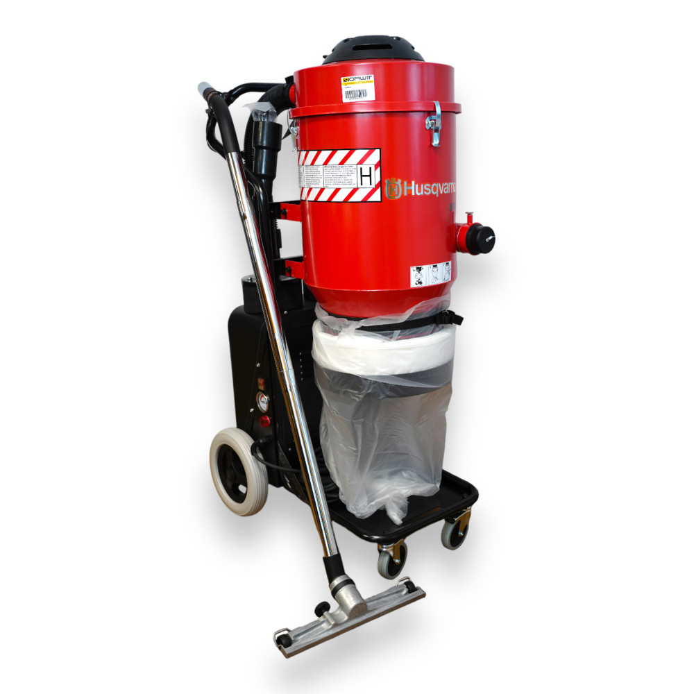 HUSQVARNA industrial dust and abrasion vacuum cleaner S 26 red | Great Price | Online Store - Norwit.pl