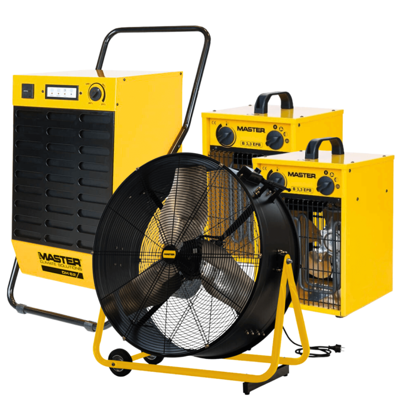 Dehumidification after flooding - Master EXPERT kit | Great Price | Online Store - Norwit.pl Dehumidification after flooding - Master EXPERT kit | Great Price | Online Store - Norwit.pl