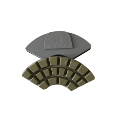 POLIMEROWY PAD POLERSKI TYPU WAFFEL DO 9" (230mm) HOLDERA Grit: 800