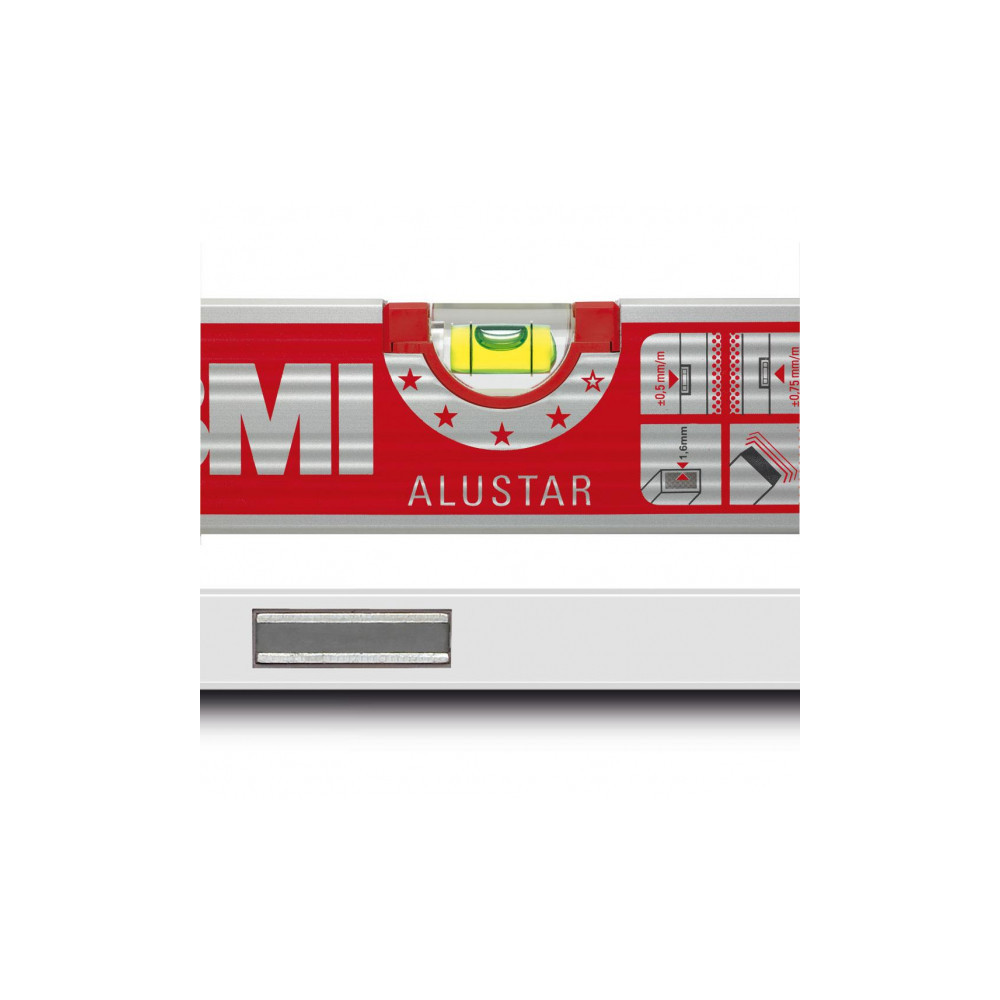 BMI ALUSTAR 120 cm magnetic aluminum spirit level | Great Price | Online Store - Norwit.pl BMI ALUSTAR 120 cm magnetic aluminum spirit level | Great Price | Online Store - Norwit.pl