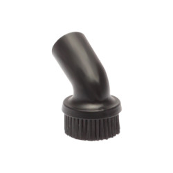 Round brush with bristles