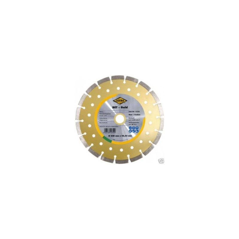 Cedima BET-GOLD PLUS diamond disc fi 230mm | Great Price | Online Store - Norwit.pl