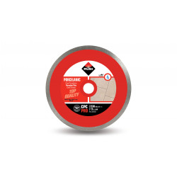 Diamond disc for porcelain stoneware, continuous rim CPC 230 PRO