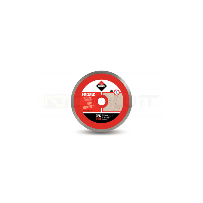 Diamond disc for porcelain stoneware, continuous edge - CPC250 PRO | Great Price | Online Store - Norwit.pl Diamond disc for porcelain stoneware, continuous edge - CPC250 PRO | Great Price | Online Store - Norwit.pl