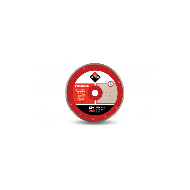 Diamond disc for porcelain stoneware, edging WITH SPIRAL TAPE CPX 200 PRO | Great Price | Online Store - Norwit.pl Diamond disc for porcelain stoneware, edging WITH SPIRAL TAPE CPX 200 PRO | Great Price | Online Store - Norwit.pl