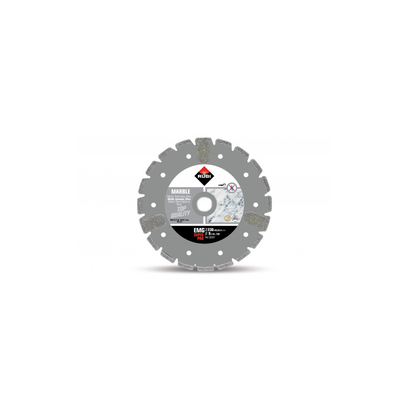 Diamond disc for marble, GALVANIC edging EMG 230 SUPERPRO | Great Price | Online Store - Norwit.pl