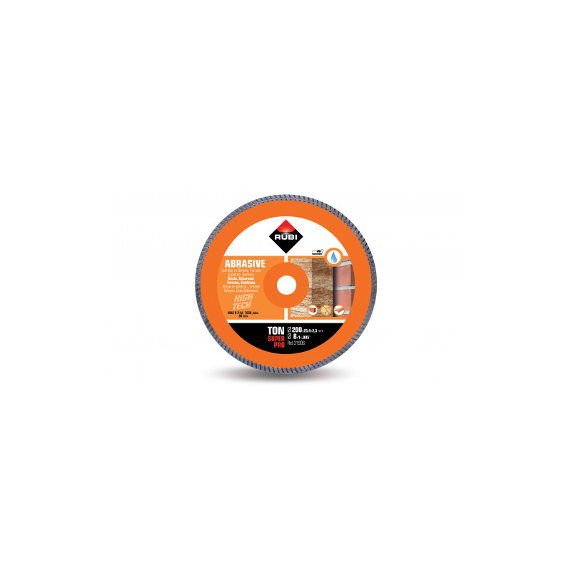 Diamond blade for abrasives, TURBO TON 200 SUPERPRO edge | Great Price | Online Store - Norwit.pl Diamond blade for abrasives, TURBO TON 200 SUPERPRO edge | Great Price | Online Store - Norwit.pl