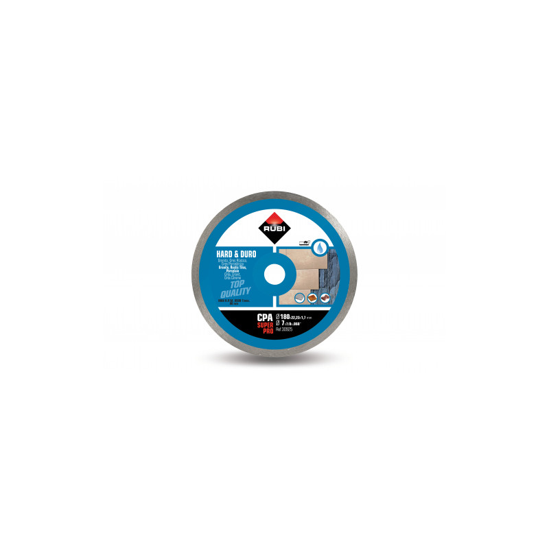 Diamond blade for hard materials, continuous edge CPA 180 SUPERPRO | Great Price | Online Store - Norwit.pl Diamond blade for hard materials, continuous edge CPA 180 SUPERPRO | Great Price | Online Store - Norwit.pl