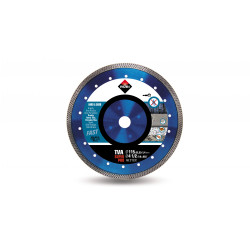Diamond blade for hard materials, TURBO VIPER TVA 115 SUPERPRO edge
