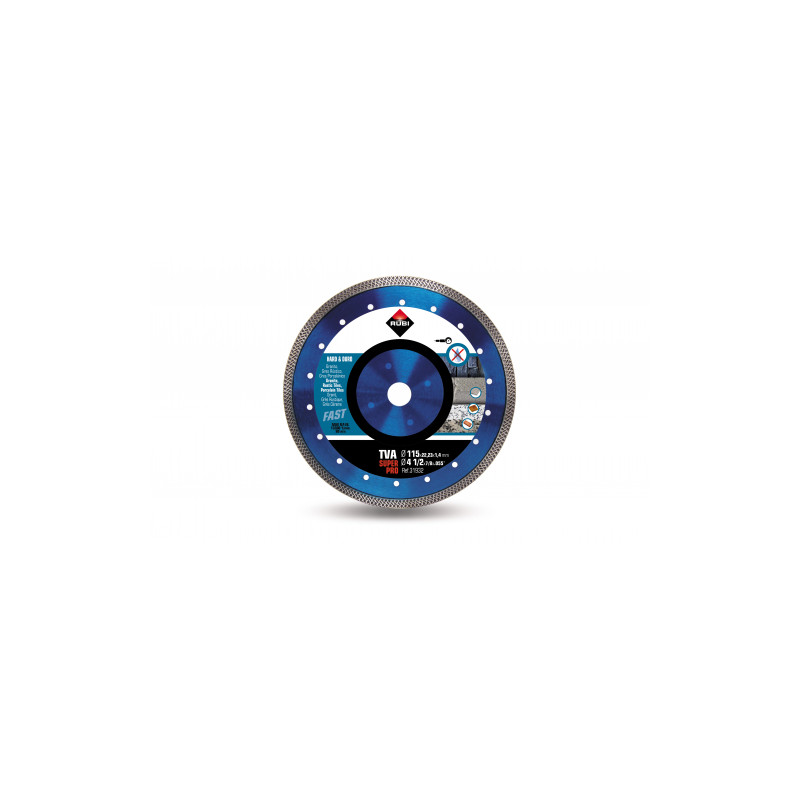Diamond blade for hard materials, TURBO VIPER TVA 115 SUPERPRO edge | Great Price | Online Store - Norwit.pl Diamond blade for hard materials, TURBO VIPER TVA 115 SUPERPRO edge | Great Price | Online Store - Norwit.pl