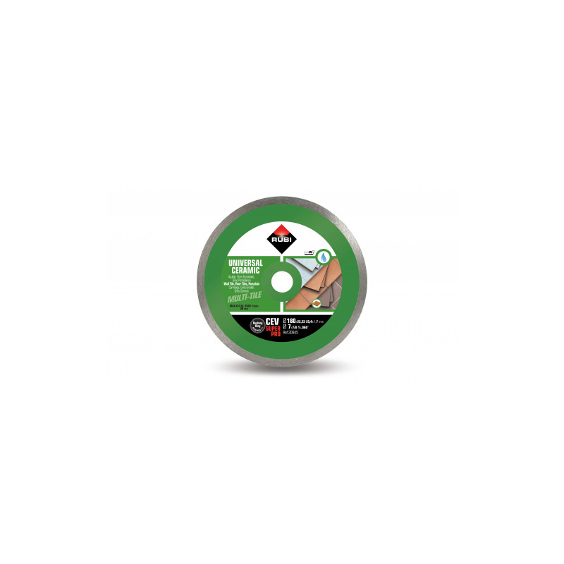CEV 180 SUPERPRO diamond blade for wall tiles, continuous rim. | Great Price | Online Store - Norwit.pl CEV 180 SUPERPRO diamond blade for wall tiles, continuous rim. | Great Price | Online Store - Norwit.pl