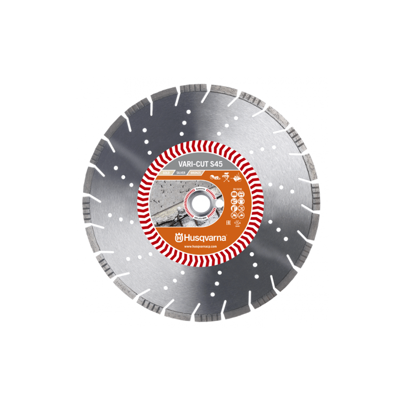 Tarcza Diamentowa HUSQVARNA VARI-CUT S45 400 MM | Dobra Cena | Sklep Online - Norwit.pl