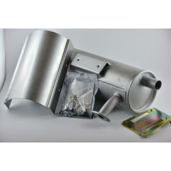 Barikell Briggs & Stratton Vanguard 31/35 HP exhaust muffler with oil filter outlet cover | Great Price | Online Store - Norwit.pl