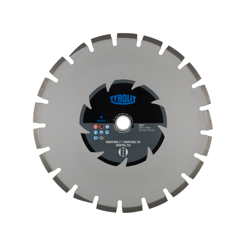 Tarcza diamentowaTYROLIT BASIC DCA 350 X 3 MM, 20 MM | Dobra Cena | Sklep Online - Norwit.pl