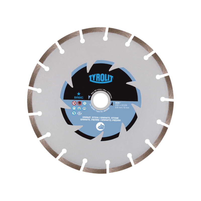 TYROLIT BASIC diamond disc DCH 350 X 3 MM | Great Price | Online Store - Norwit.pl