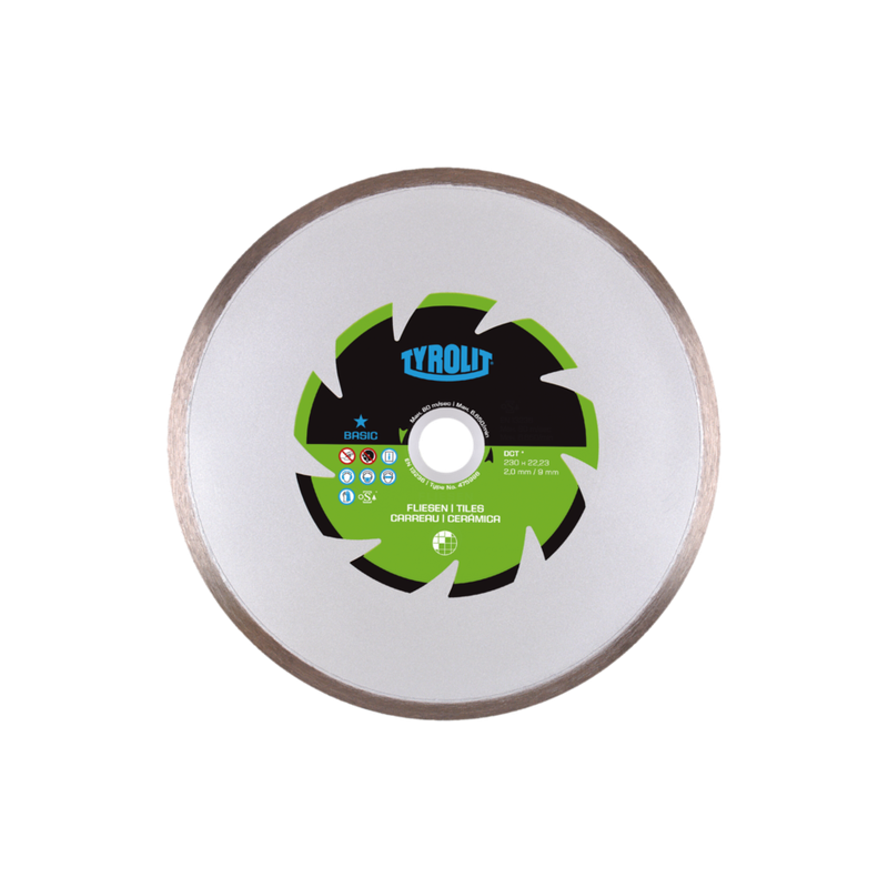 TYROLIT BASIC DCT 230 X 2 MM diamond blade | Great Price | Online Store - Norwit.pl
