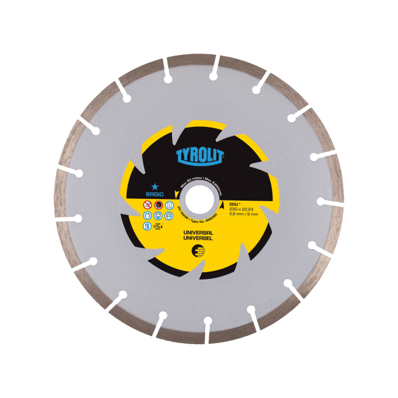 TYROLIT BASIC DCU 350 X 3 MM X 20 MM diamond disc | Great Price | Online Store - Norwit.pl