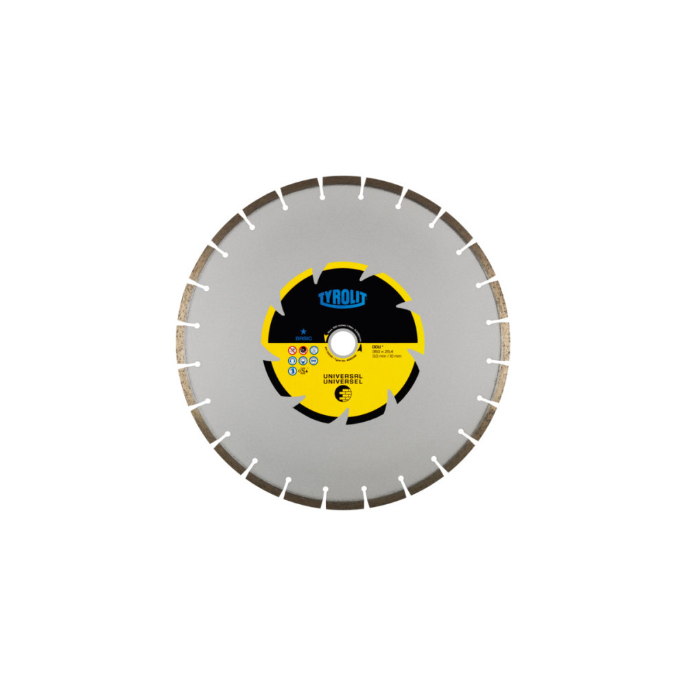 TYROLIT BASIC DCU 450 X 3.6 MM diamond disc | Great Price | Online Store - Norwit.pl