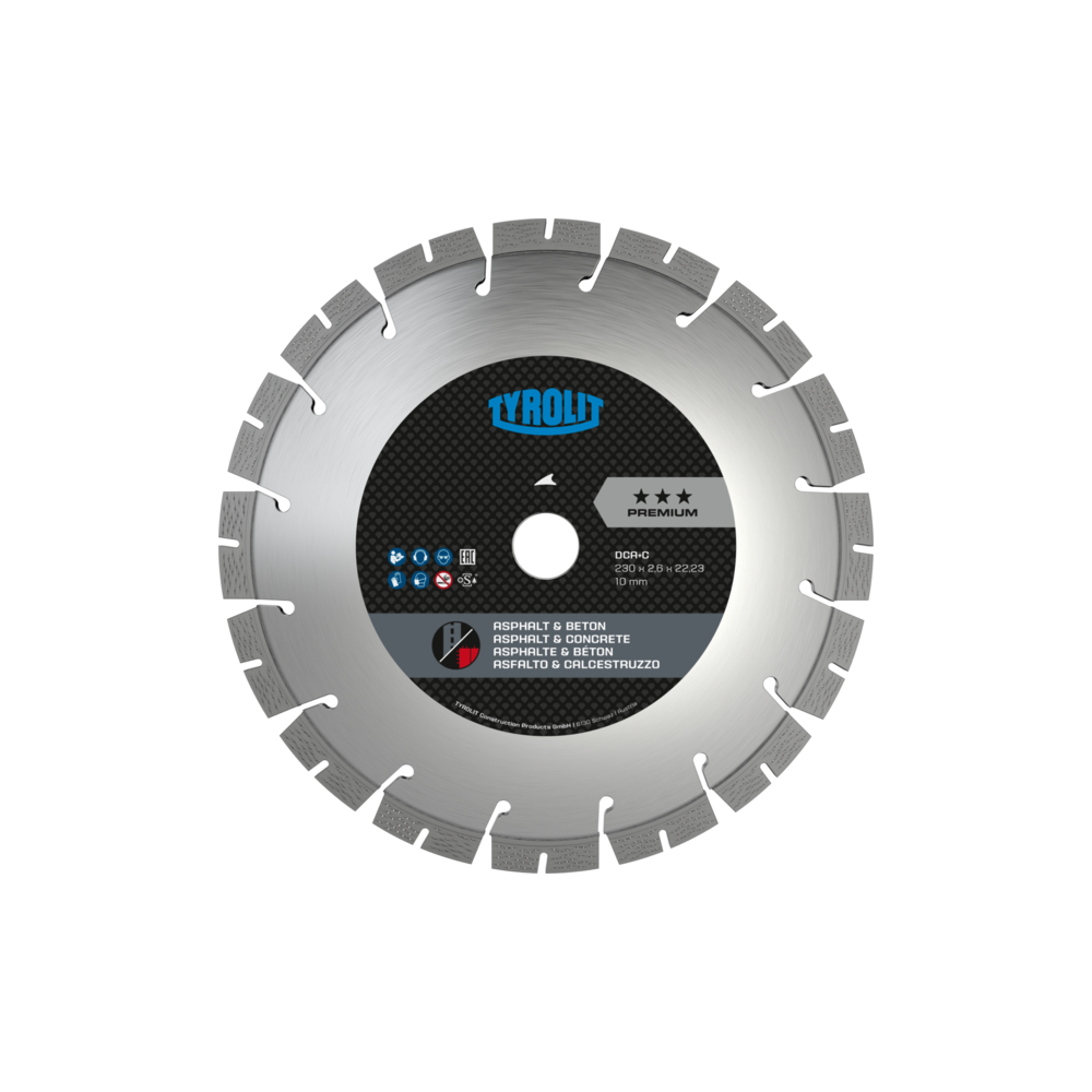 Tarcza diamentowa TYROLIT PREMIUM DCA C 300 X 2,6 MM (20 MM) | Dobra Cena | Sklep Online - Norwit.pl