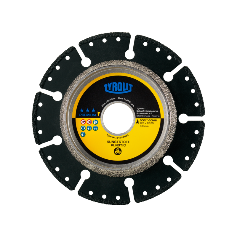 TYROLIT PREMIUM DCCI COMBI 125 X 3 MM diamond disc | Great Price | Online Store - Norwit.pl