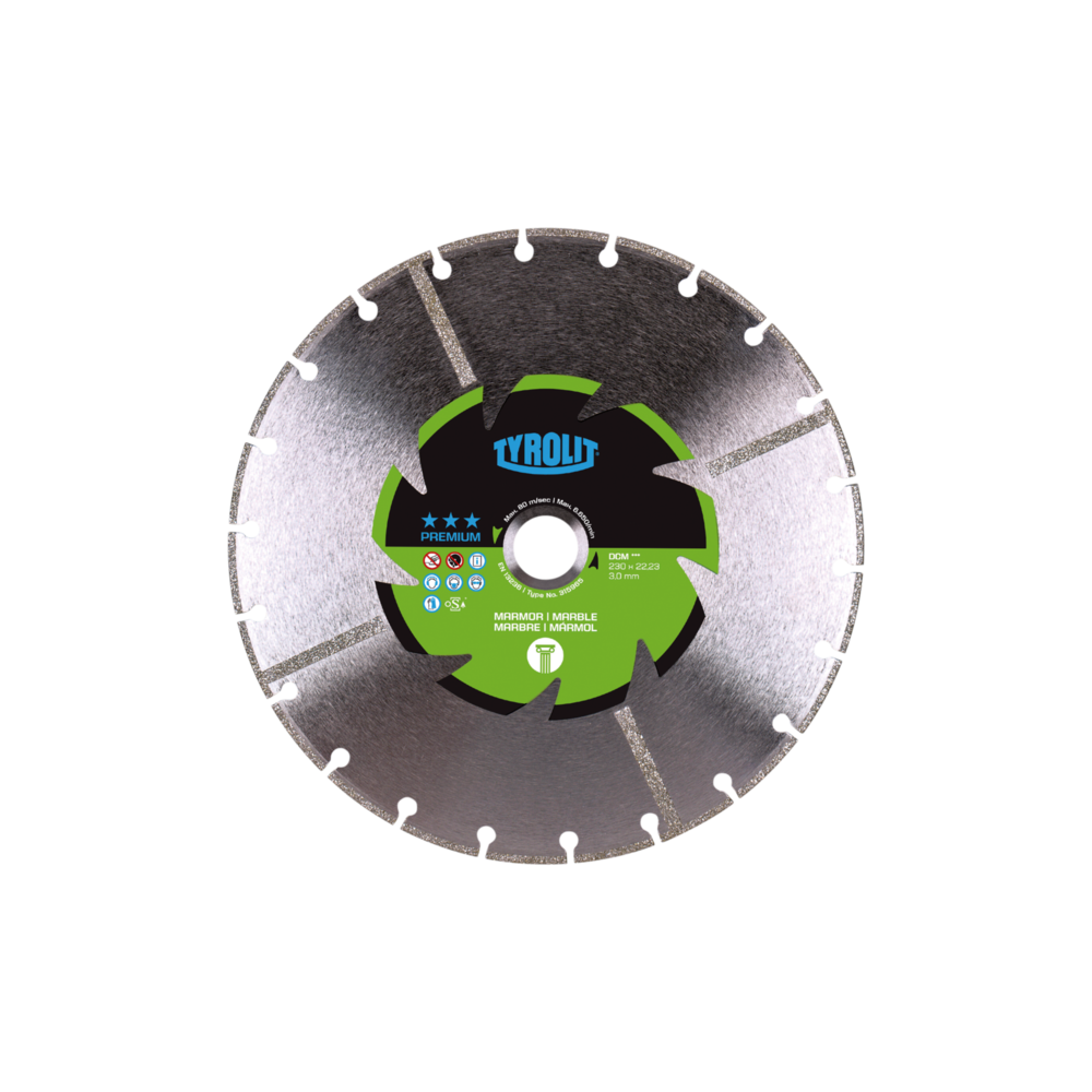 TYROLIT PREMIUM DCM 150 X 3 MM diamond disc | Great Price | Online Store - Norwit.pl